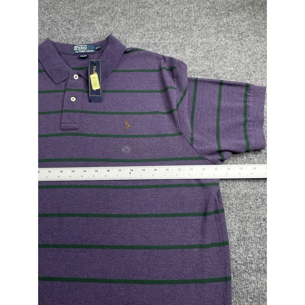 Vintage Polo Ralph Lauren Bundles Shirt Men's XXL Striped Short Sleeve NWT